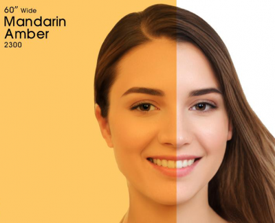 60 Wide MandarinAmber