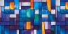 Decorative StainedGlass Abstract